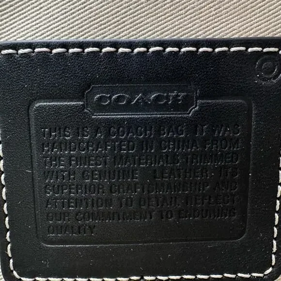 Coach Double Zipper Cosmetic Bag - Picture 11 of 11